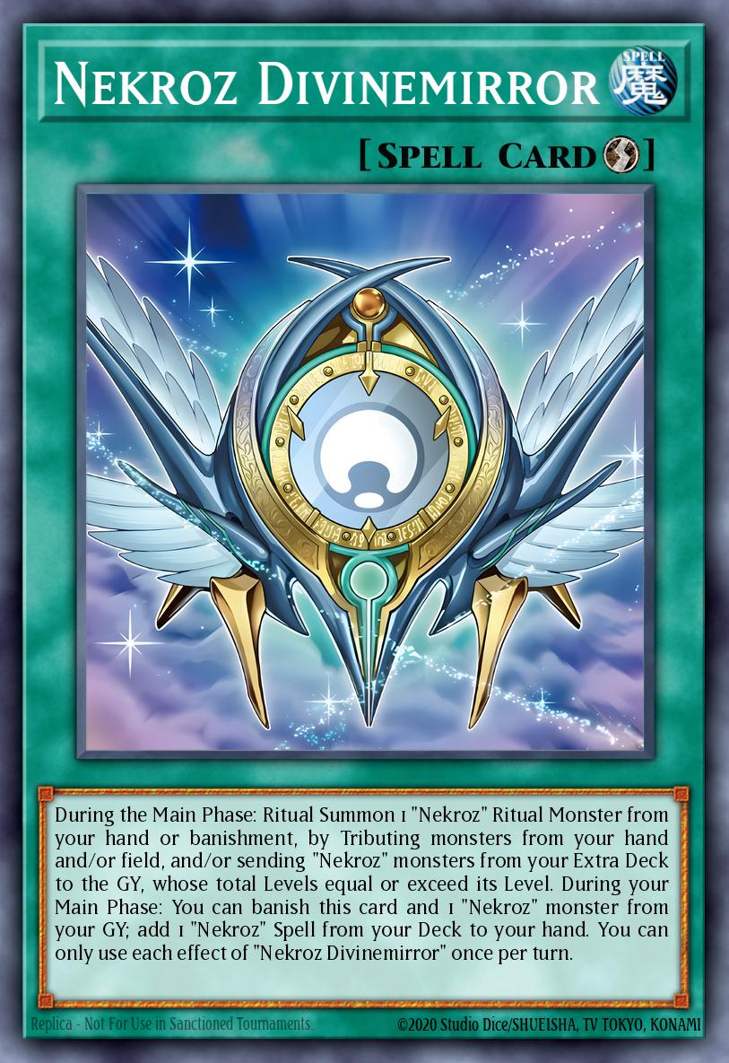 BLMM-EN027 - Nekroz Divinemirror - Ultra Rare - Battles of Legend: Monster Mayhem