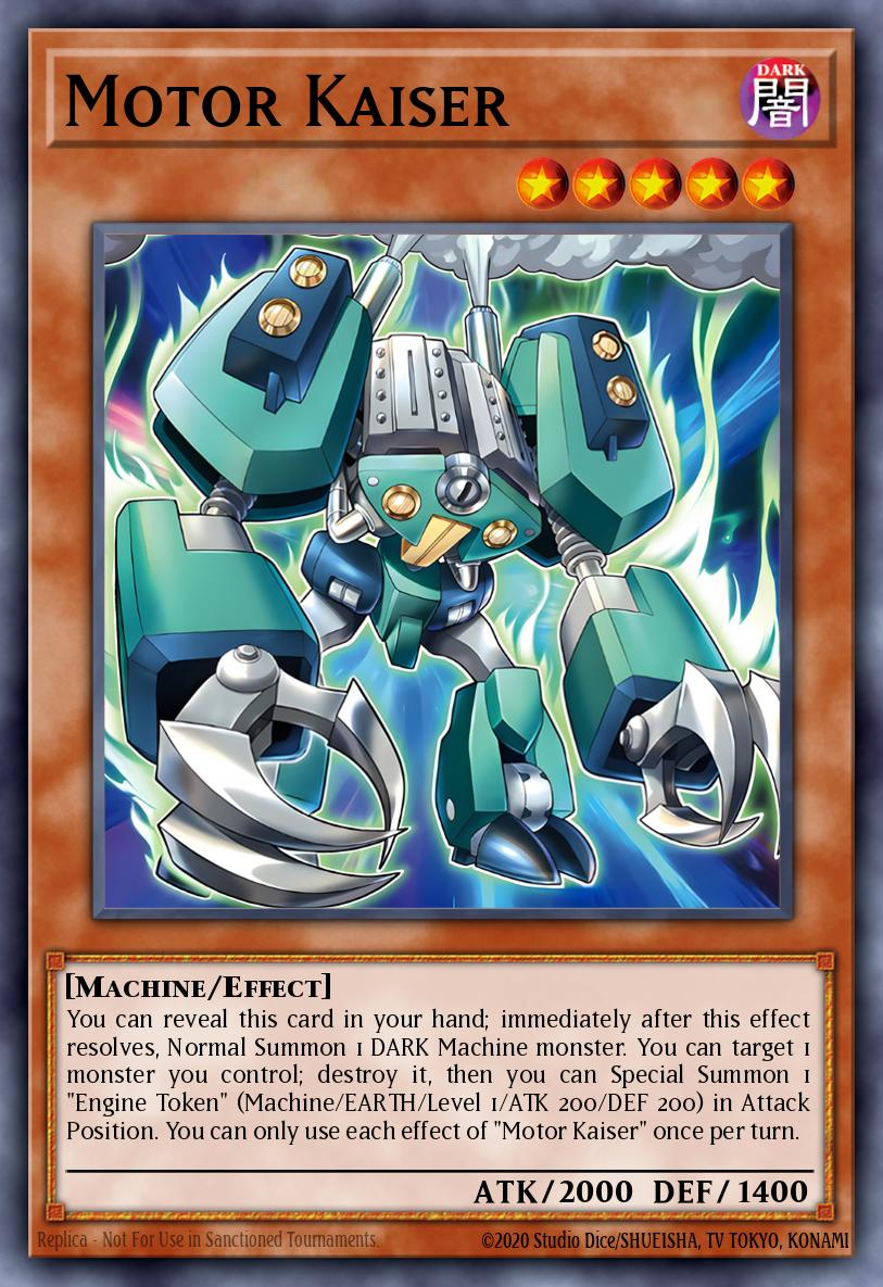 BLMM-EN028 - Motor Kaiser - Ultra Rare - Battles of Legend: Monster Mayhem