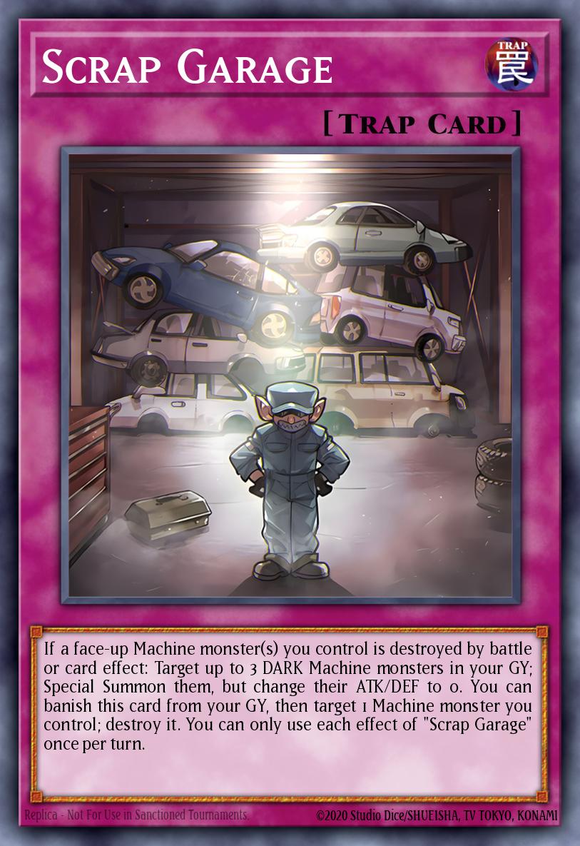 BLMM-EN030 - Scrap Garage - Ultra Rare - Battles of Legend: Monster Mayhem