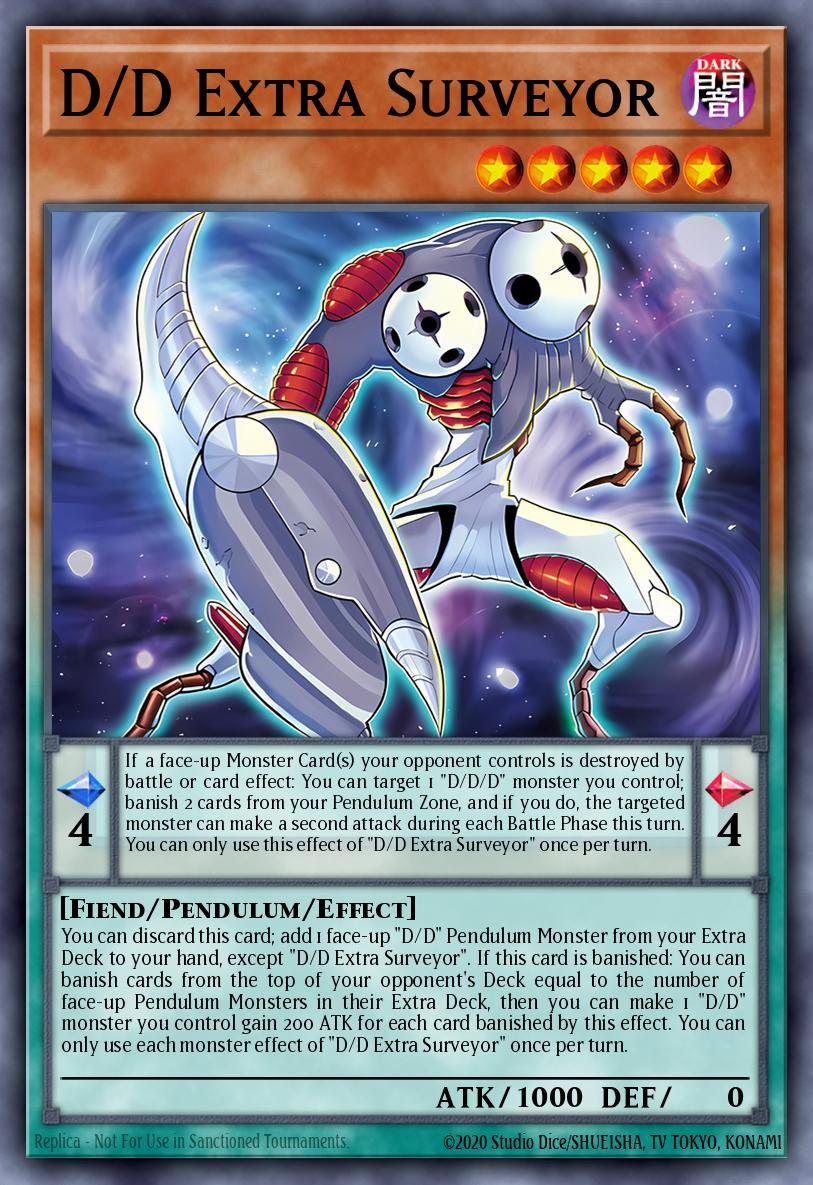 BLMM-EN043 - D/D Extra Surveyor - Ultra Rare - Battles of Legend: Monster Mayhem