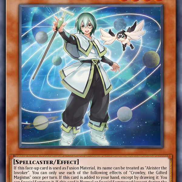 magistus cards yugioh BLMM-EN044 - Crowley, the Gifted Magistus - Secret Rare