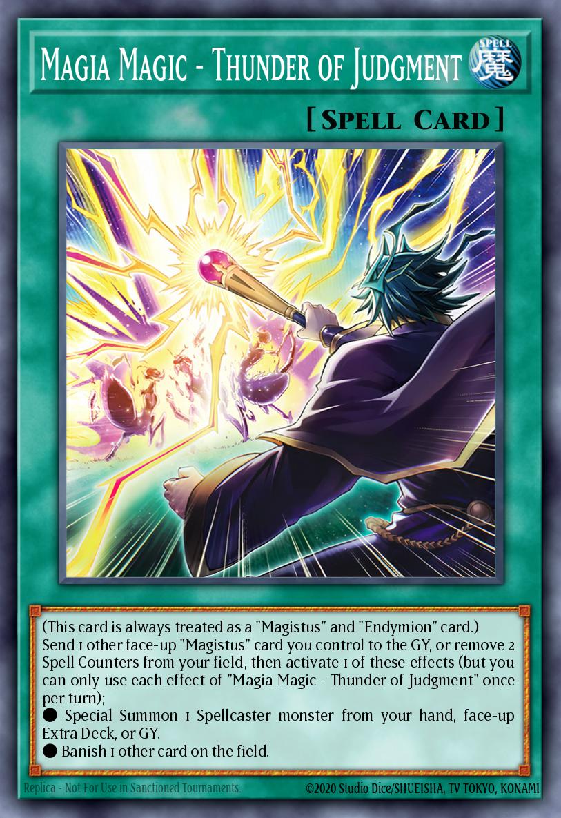 BLMM-EN047 - Magia Magic - Thunder of Judgment - Ultra Rare - Battles of Legend: Monster Mayhem