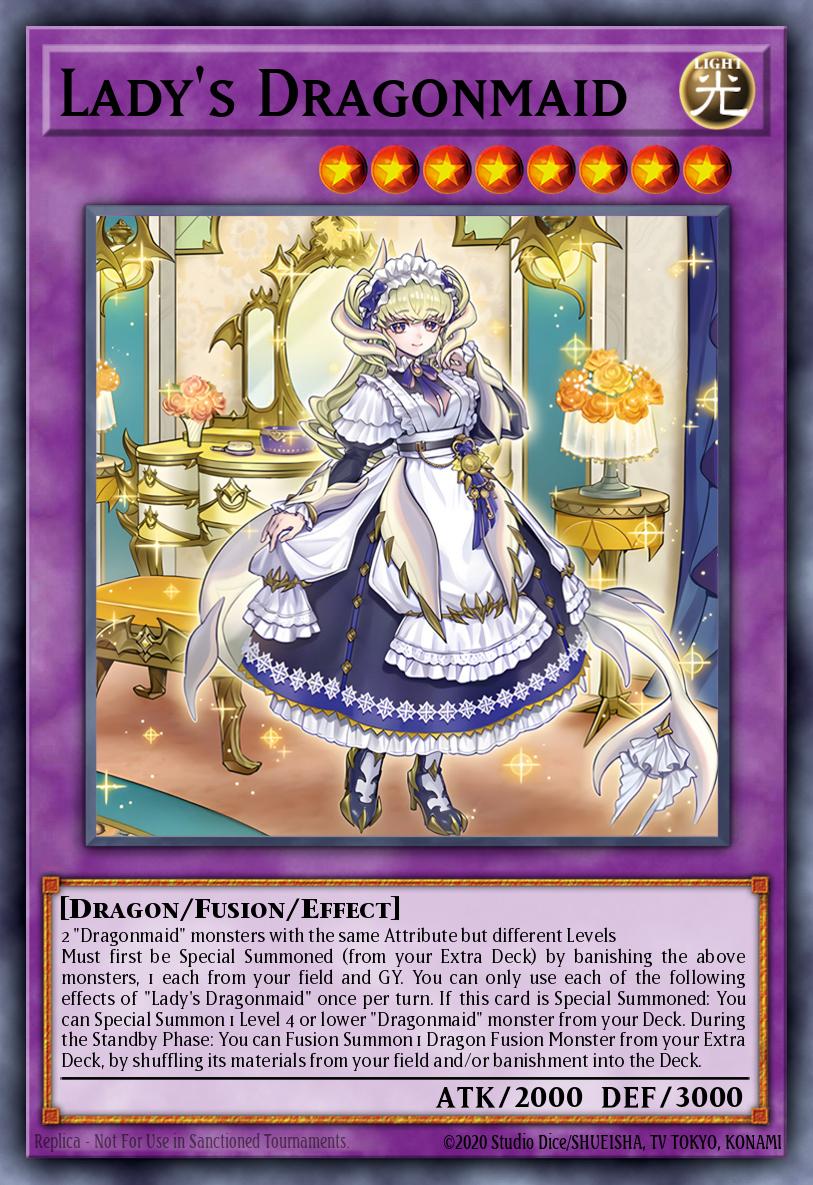 BLMM-EN049 - Lady's Dragonmaid - Starlight Rare - Battles of Legend: Monster Mayhem