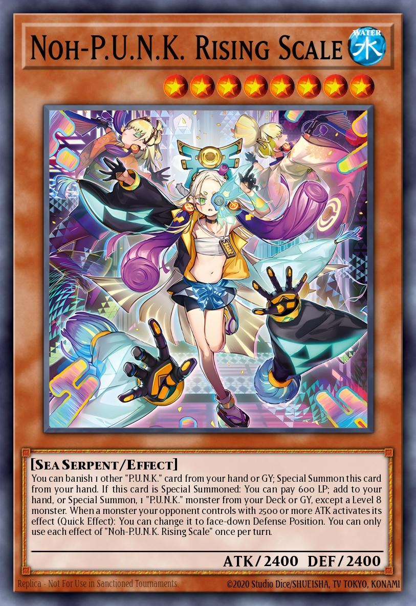 BLMM-EN050 - Noh-P.U.N.K. Rising Scale - Starlight Rare - Battles of Legend: Monster Mayhem