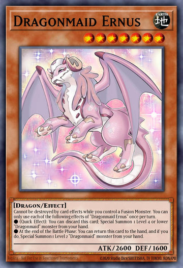 BLMM-EN055 - Dragonmaid Ernus - Ultra Rare - Battles of Legend: Monster Mayhem