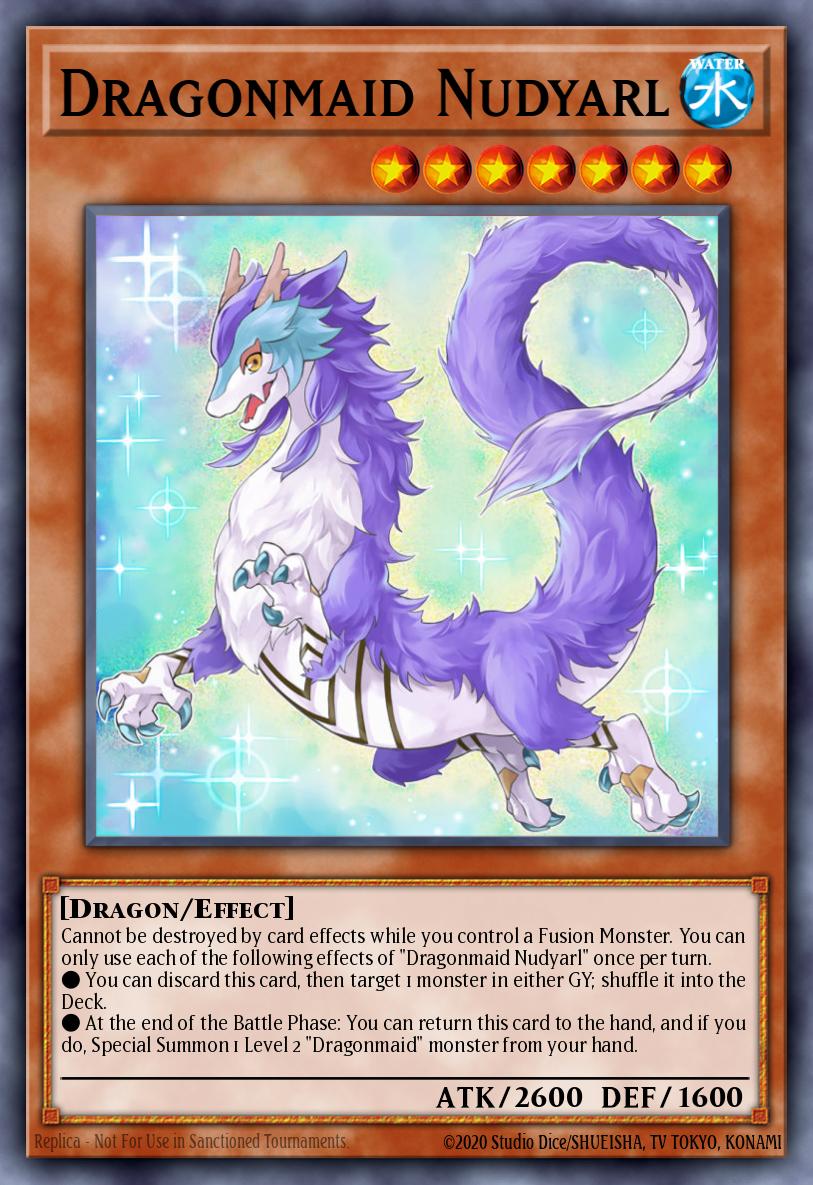 BLMM-EN057 - Dragonmaid Nudyarl - Ultra Rare - Battles of Legend: Monster Mayhem