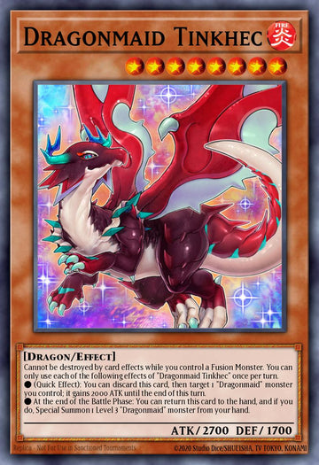 BLMM-EN059 - Dragonmaid Tinkhec - Ultra Rare - Battles of Legend: Monster Mayhem