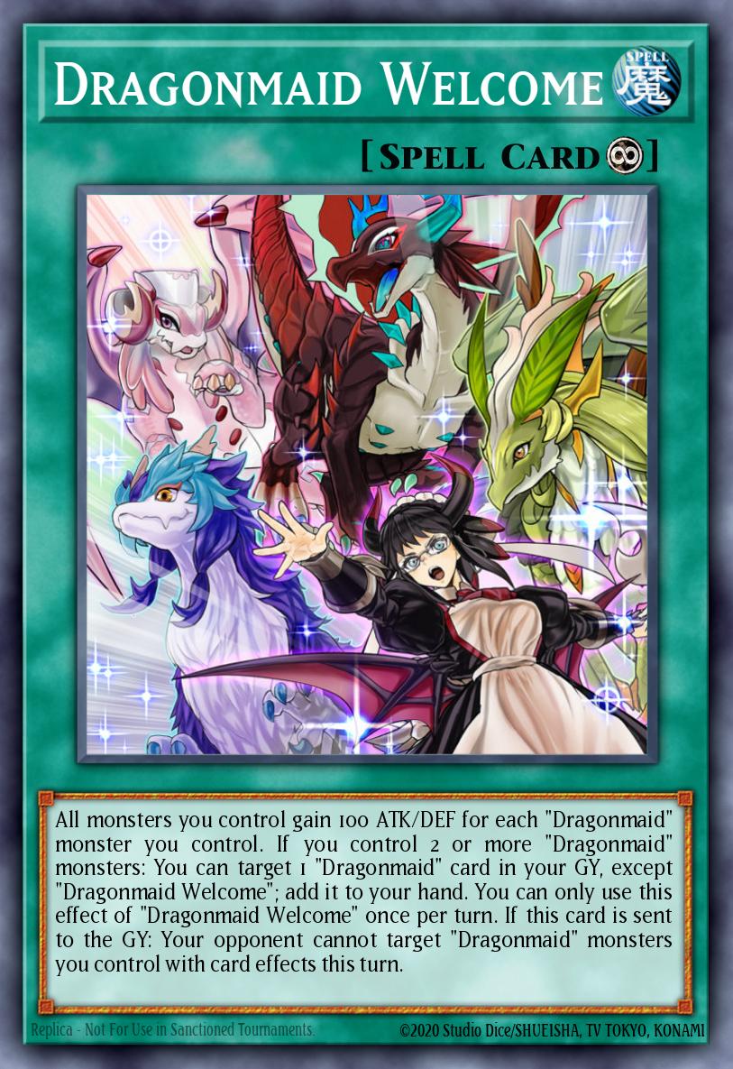 BLMM-EN066 - Dragonmaid Welcome - Ultra Rare - Battles of Legend: Monster Mayhem