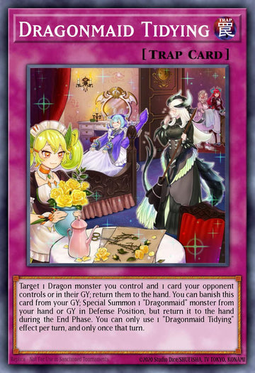 BLMM-EN069 - Dragonmaid Tidying - Ultra Rare - Battles of Legend: Monster Mayhem
