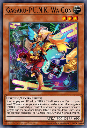 BLMM-EN071 - Gagaku-P.U.N.K. Wa Gon - Ultra Rare - Battles of Legend: Monster Mayhem