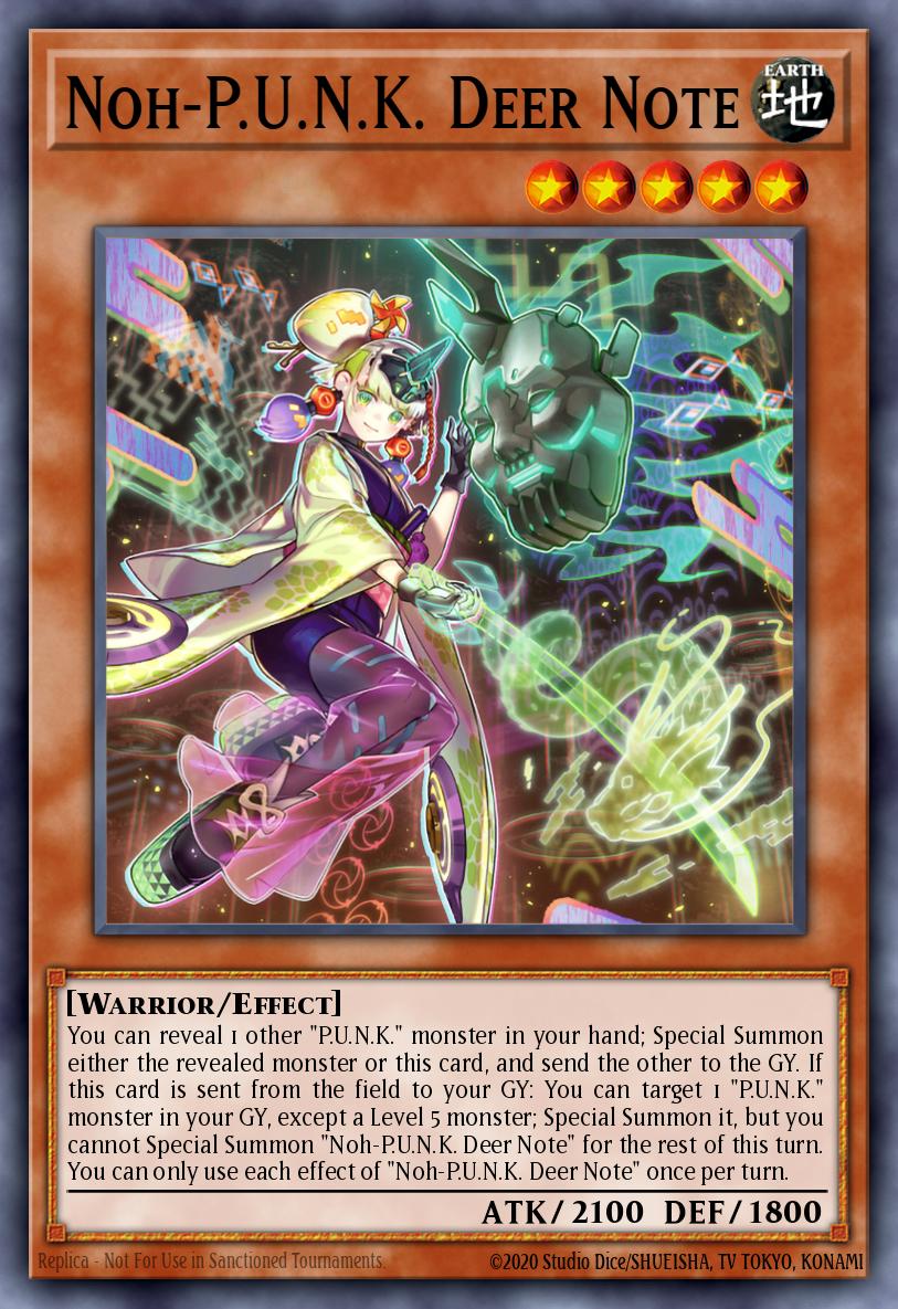 BLMM-EN076 - Noh-P.U.N.K. Deer Note - Ultra Rare - Battles of Legend: Monster Mayhem