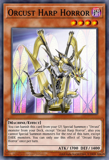 BLMM-EN085 - Orcust Harp Horror - Ultra Rare - Battles of Legend: Monster Mayhem