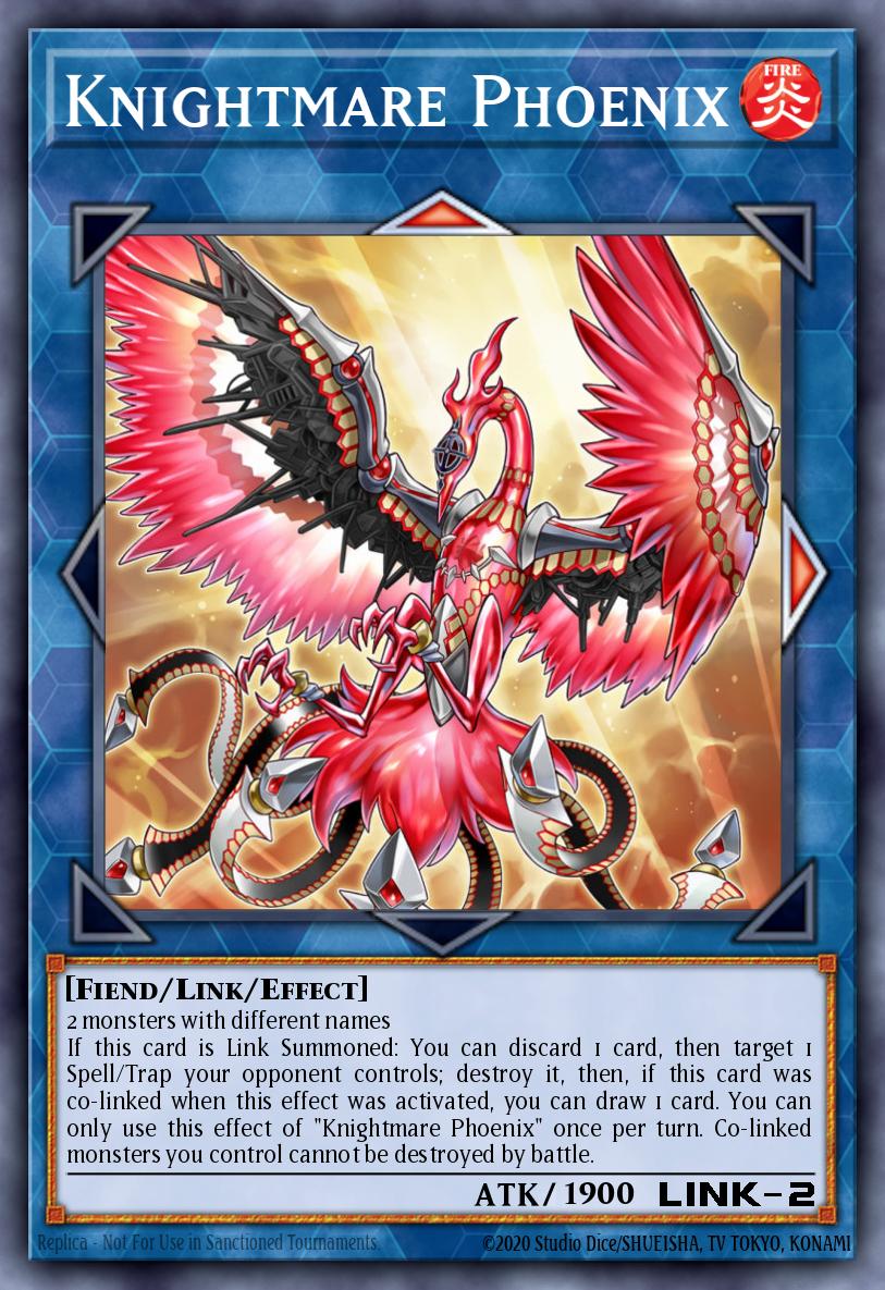 BLMM-EN091 - Knightmare Phoenix - Ultra Rare - Battles of Legend: Monster Mayhem