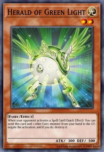 BLMM-EN102 - Herald of Green Light - Ultra Rare - Battles of Legend: Monster Mayhem