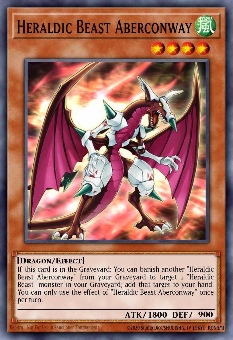 BLMM-EN114 - Heraldic Beast Aberconway - Ultra Rare - Battles of Legend: Monster Mayhem
