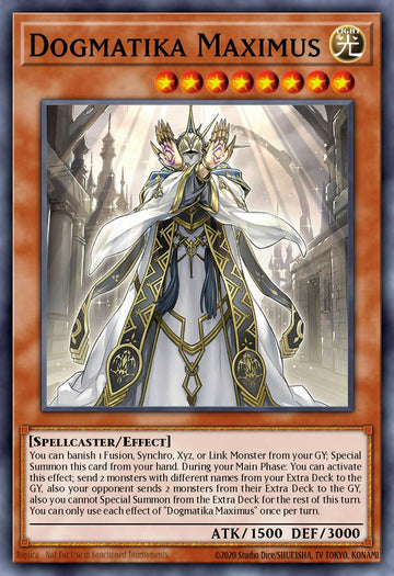 BLMM-EN129 - Dogmatika Maximus - Ultra Rare - Battles of Legend: Monster Mayhem