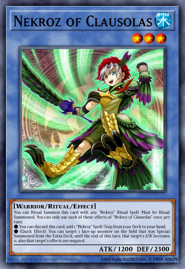 BLMM-EN131 - Nekroz of Clausolas - Ultra Rare - Battles of Legend: Monster Mayhem