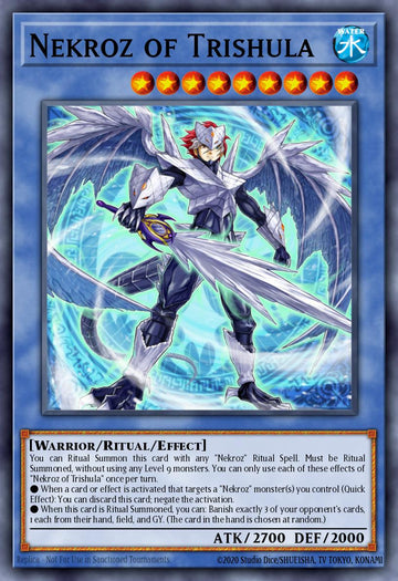 BLMM-EN132 - Nekroz of Trishula - Secret Rare - Battles of Legend: Monster Mayhem