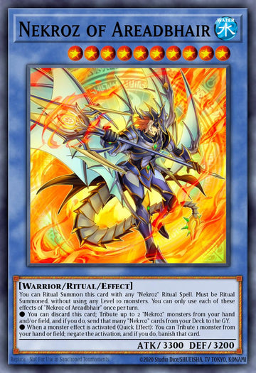 BLMM-EN135 - Nekroz of Areadbhair - Secret Rare - Battles of Legend: Monster Mayhem