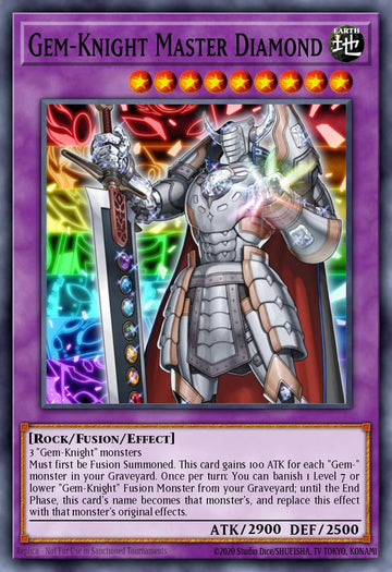 BLMM-EN143 - Gem-Knight Master Diamond - Ultra Rare - Battles of Legend: Monster Mayhem