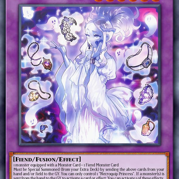 yugioh princess cards BLMM-EN146 - Necroquip Princess - Ultra Rare