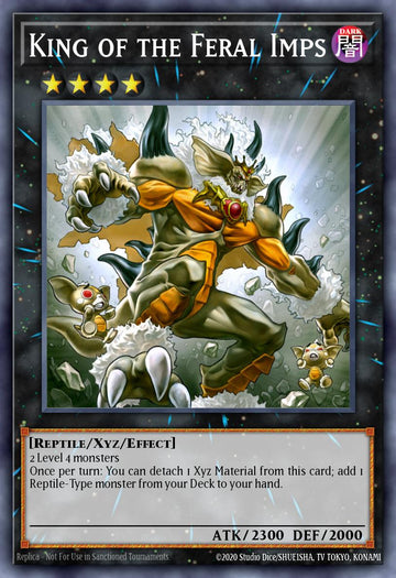 BLMM-EN154 - King of the Feral Imps - Starlight Rare - Battles of Legend: Monster Mayhem