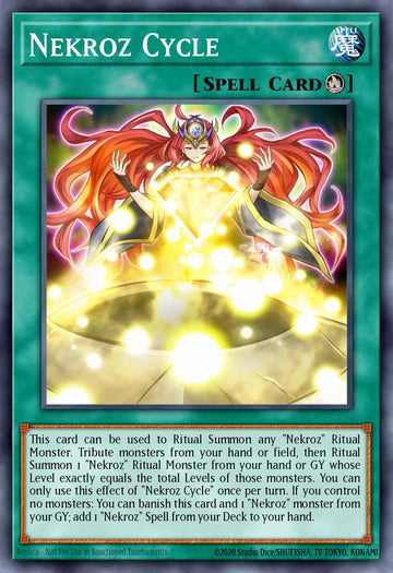 BLMM-EN167 - Nekroz Cycle - Ultra Rare - Battles of Legend: Monster Mayhem