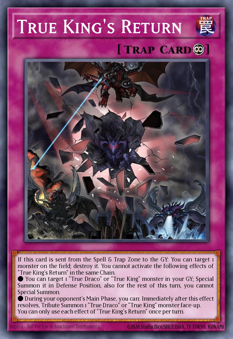 BLMM-EN176 - True King's Return - Secret Rare - Battles of Legend: Monster Mayhem