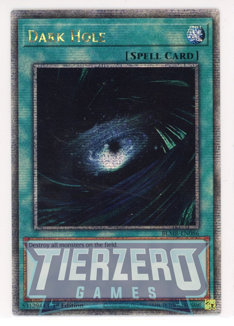 BLMR-EN086 - Dark Hole - Quarter Century Secret Rare - Battles of