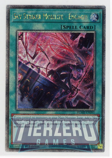 BLMR-EN091 - Sky Striker Mobilize - Engage! - Quarter Century Secret Rare - Battles of Legend: Monstrous Revenge