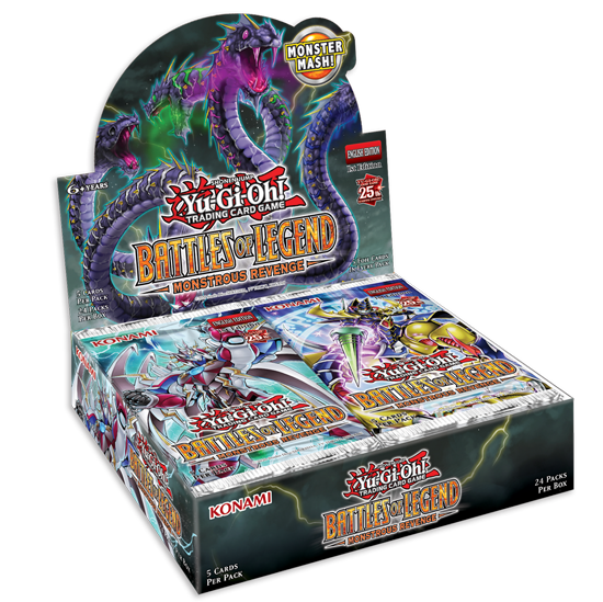 Yugioh Battles of Legend Monstrous Revenge Booster Box x1