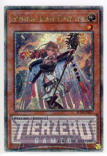 BLTR-EN017 - Spiritual Beast Tamer Lara - Quarter Century Secret Rare - Battles of Legend: Terminal Revenge