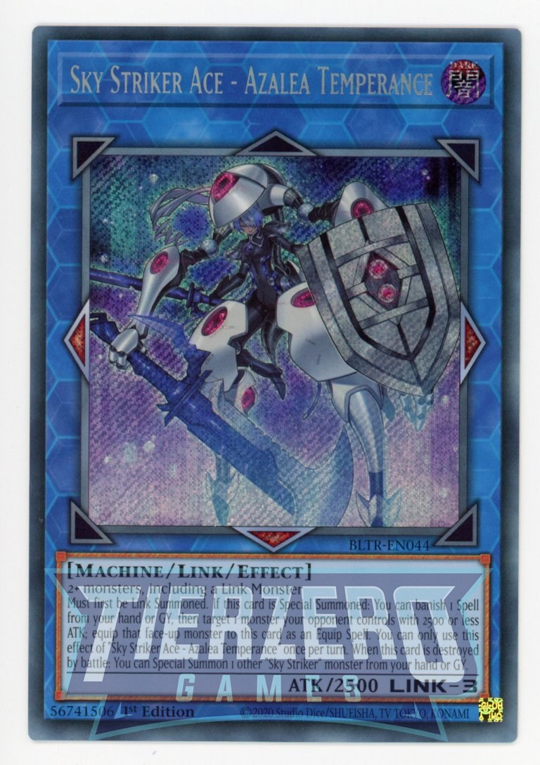 BLTR-EN044 - Sky Striker Ace - Azalea Temperance - Secret Rare - Effect Link Monster - Battles of Legend Terminal Revenge