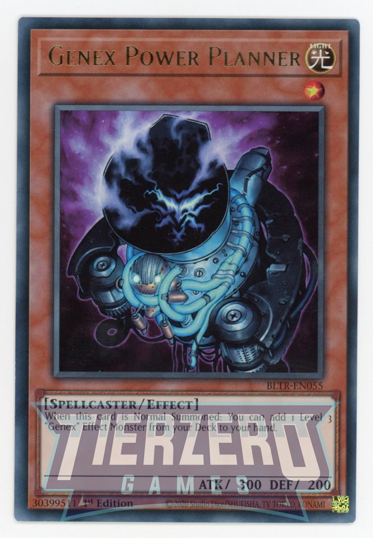 BLTR-EN055 - Genex Power Planner - Ultra Rare - Effect Monster - Battles of Legend Terminal Revenge