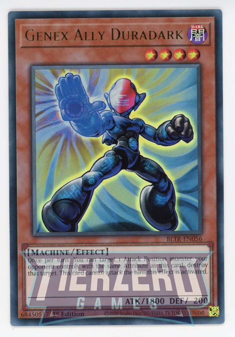 BLTR-EN056 - Genex Ally Duradark - Ultra Rare - Effect Monster - Battles of Legend Terminal Revenge