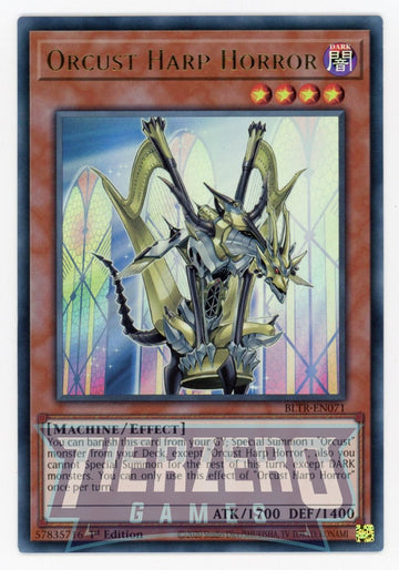 BLTR-EN071 - Orcust Harp Horror - Ultra Rare - Battles of Legend: Terminal Revenge