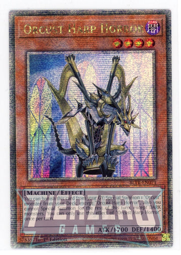BLTR-EN071 - Orcust Harp Horror - Quarter Century Secret Rare - Battles of Legend: Terminal Revenge