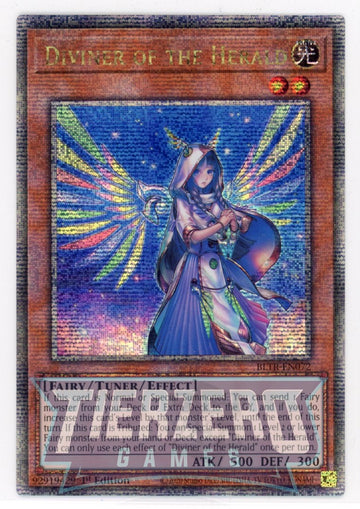 BLTR-EN072 - Diviner of the Herald - Quarter Century Secret Rare - Battles of Legend: Terminal Revenge