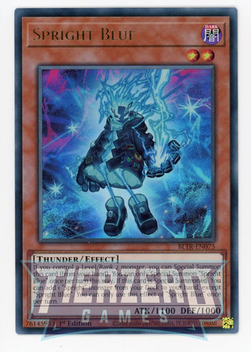 BLTR-EN075 - Spright Blue - Ultra Rare - Battles of Legend: Terminal Revenge