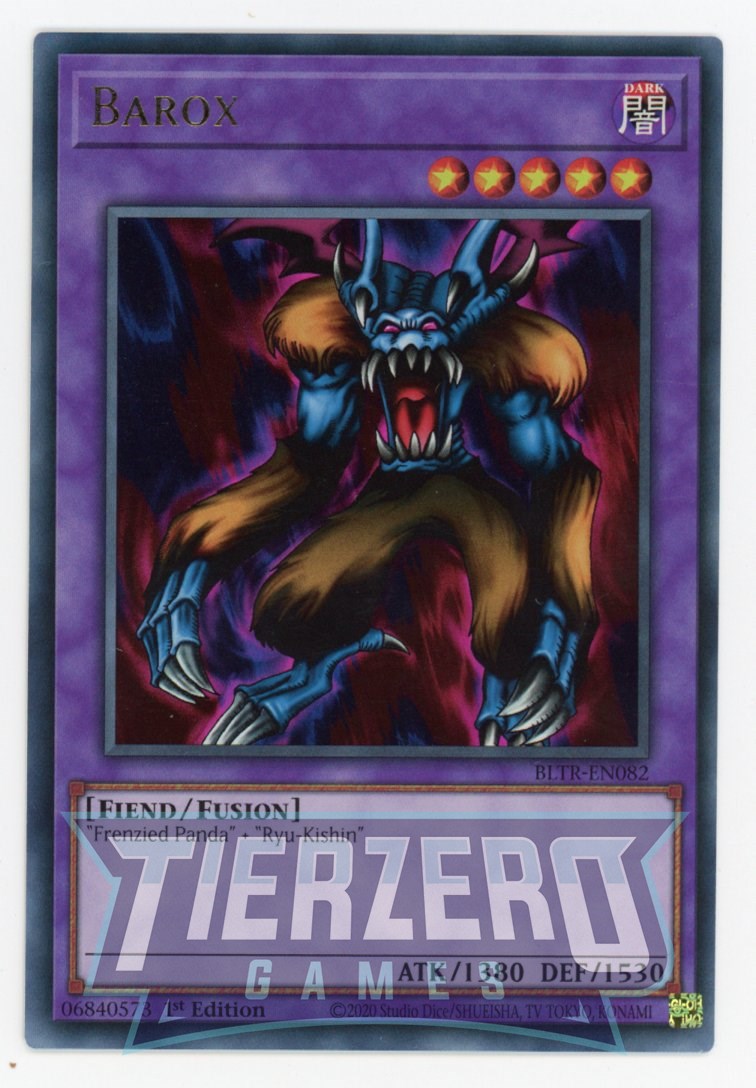 BLTR-EN082 - Barox - Ultra Rare - Fusion Monster - Battles of Legend Terminal Revenge