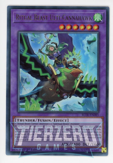 BLTR-EN085 - Ritual Beast Ulti-Cannahawk (Alternate Art) - Ultra Rare - Battles of Legend: Terminal Revenge