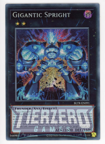 BLTR-EN091 - Gigantic Spright - Secret Rare - Battles of Legend: Terminal Revenge