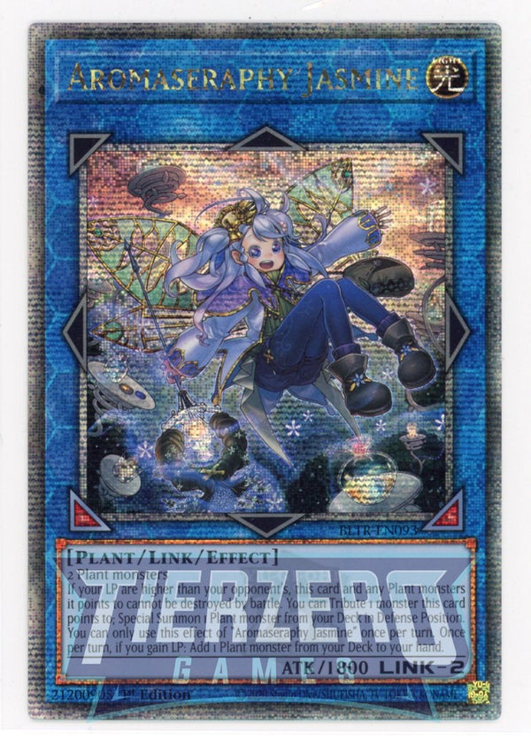 BLTR-EN093 - Aromaseraphy Jasmine - Quarter Century Secret Rare - Effect Link Monster - Battles of Legend Terminal Revenge