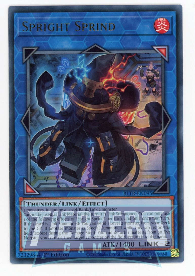 BLTR-EN095 - Spright Sprind - Ultra Rare - Effect Link Monster - Battles of Legend Terminal Revenge