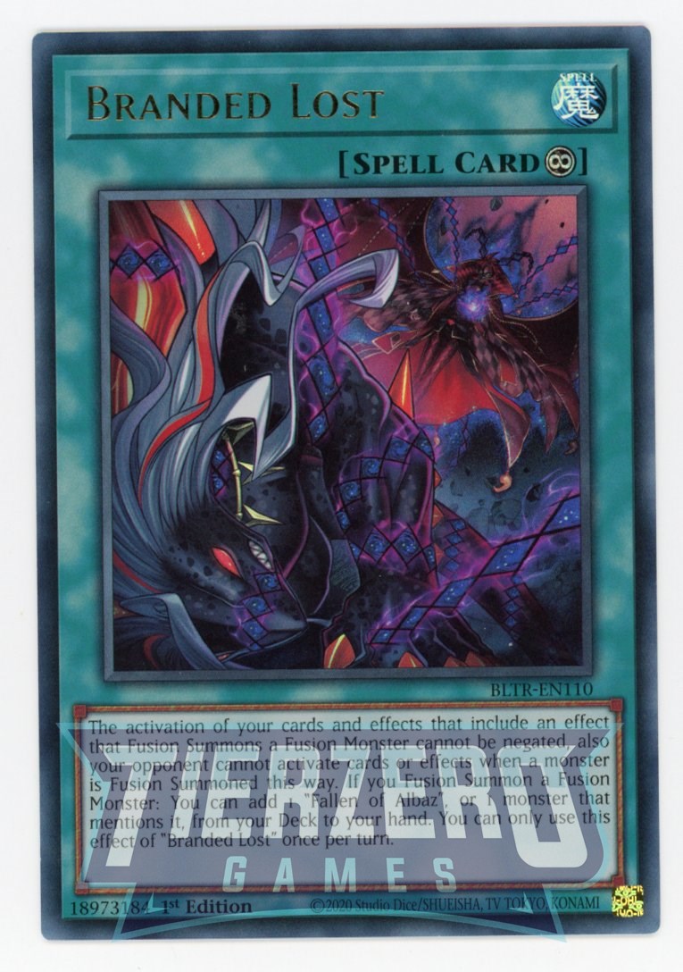 BLTR-EN110 - Branded Lost - Ultra Rare - Continuous Spell - Battles of Legend Terminal Revenge