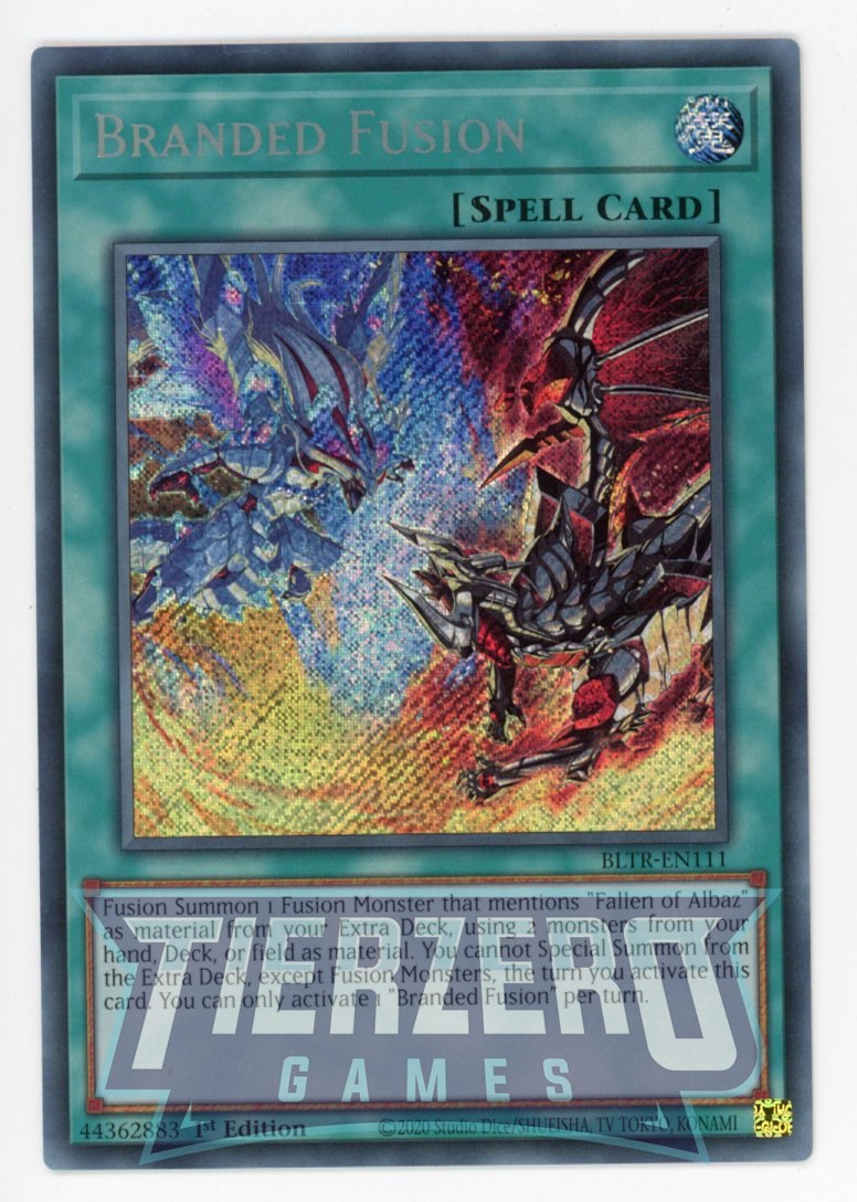 BLTR-EN111 - Branded Fusion - Secret Rare - Normal Spell - Battles of Legend Terminal Revenge