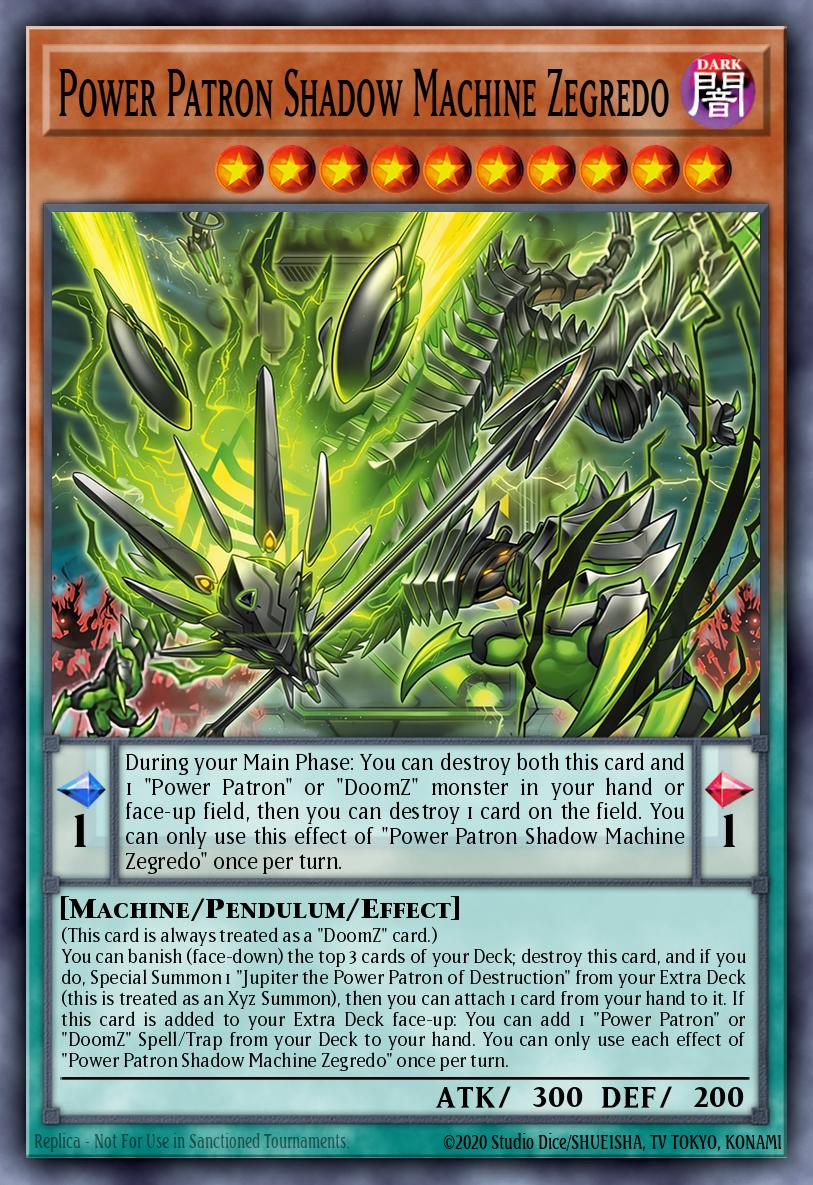 Jupredo the Shademachine Power Patron