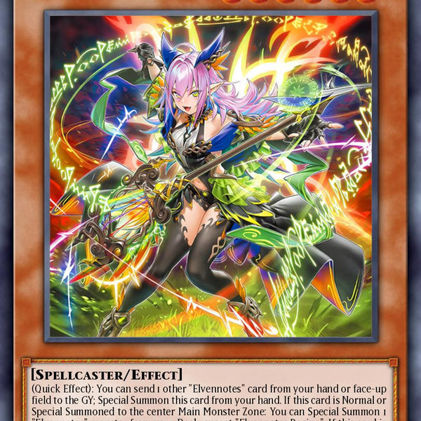 BLZD-EN014 Elfnote Regina - Starlight Rare | Blazing Dominion BLZD-EN014 Elfnote Regina - Starlight Rare | Blazing Dominion