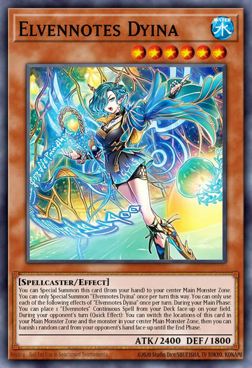 BPRO-EN011 - Elfnote Tinia - Starlight Rare - Burst Protocol