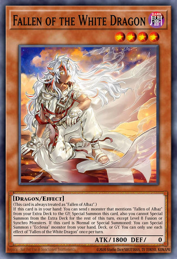 BPRO-EN024 - Fallen of the White Dragon - Starlight Rare - Burst Protocol